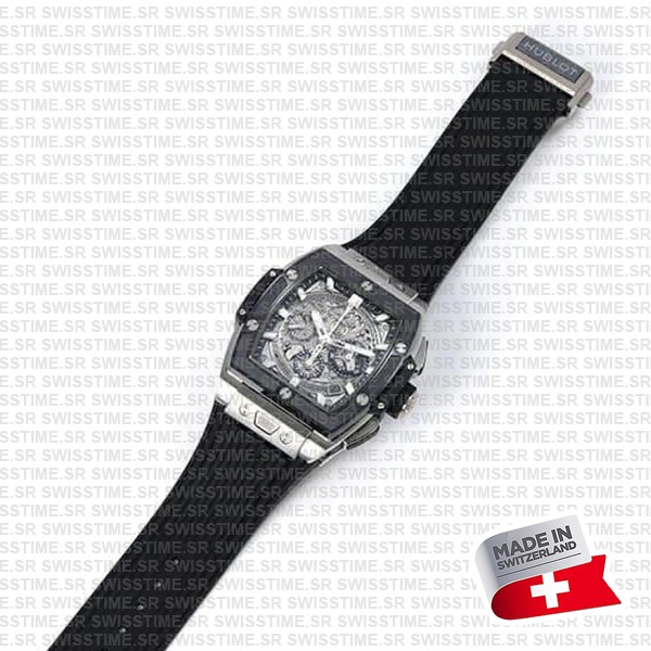 Hublot Spirit Of Bing Bang Titanium Ceramic Bezel Rubber 42mm Ref:642.nm.0170.rx Swiss Made Replica Super Clone