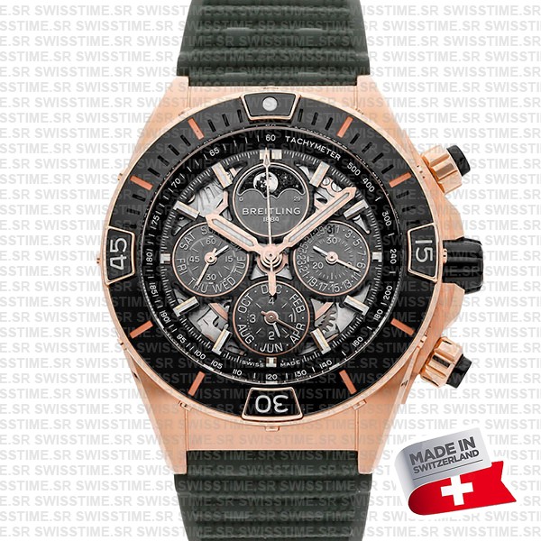 Breitling Super Chronomat B19 Perpetual Calendar 44mm Swiss Made Replica Superclone Ref.rb19301a1g1s1