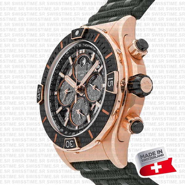 Breitling Super Chronomat B19 Perpetual Calendar 44mm Swiss Made Replica Superclone Ref.rb19301a1g1s1