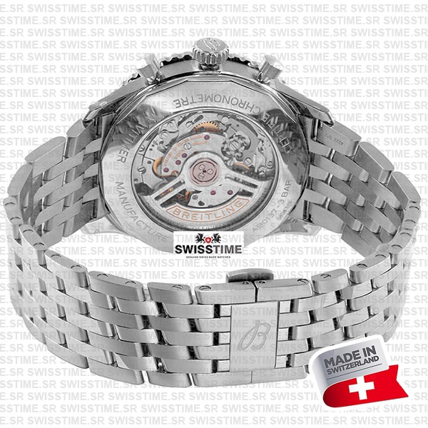 Breitling Navitimer B01 Chronograph Green Dial 46mm Swiss Replica Superclone Ref.ab0137241l1a1