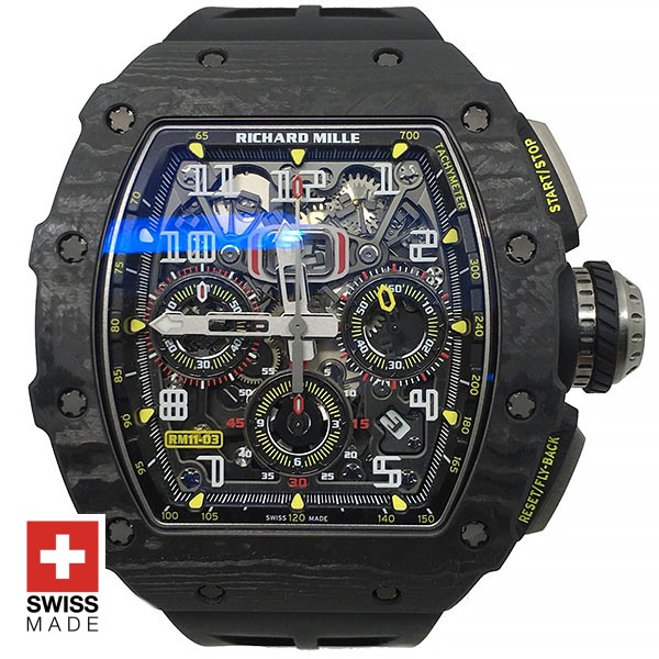 Richard Mille RM11-03 Carbon Swiss Replica Watch | Swisstime