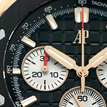 Audemars Piguet Royal Oak Offshore Chronograph 43m Rose Gold Ceramic Black Dial Ref.26420ro.oo.a002ca.01 Swiss Made Replica Super Clone