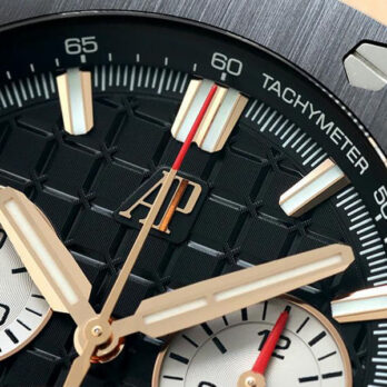 Audemars Piguet Royal Oak Offshore Chronograph 43m Rose Gold Ceramic Black Dial Ref.26420ro.oo.a002ca.01 Swiss Made Replica Super Clone