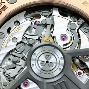 Audemars Piguet Royal Oak Offshore Chronograph 43m Rose Gold Ceramic Black Dial Ref.26420ro.oo.a002ca.01 Swiss Made Replica Super Clone
