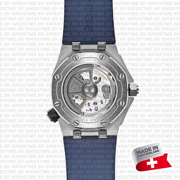 Audemars Piguet Royal Oak Offshore Diver 42mm Blue Dial Rubber Strap Swiss Made Replica Super Clone