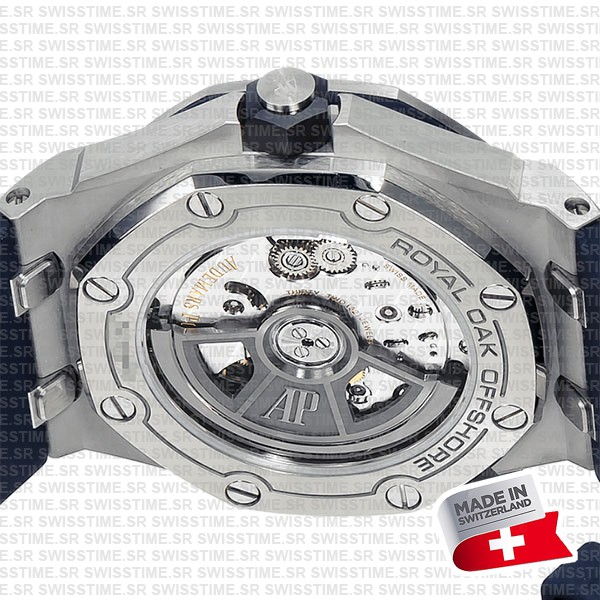 Audemars Piguet Royal Oak Offshore Diver 42mm Blue Dial Rubber Strap Swiss Made Replica Super Clone