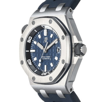 Audemars Piguet Royal Oak Offshore Diver 42mm Blue Dial Rubber Strap Swiss Made Replica Super Clone