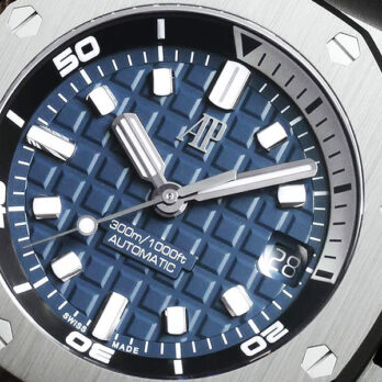 Audemars Piguet Royal Oak Offshore Diver 42mm Blue Dial Rubber Strap Swiss Made Replica Super Clone