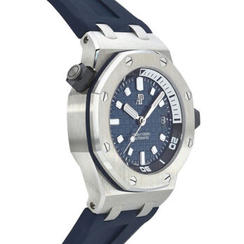 Audemars Piguet Royal Oak Offshore Diver 42mm Blue Dial Rubber Strap Swiss Made Replica Super Clone