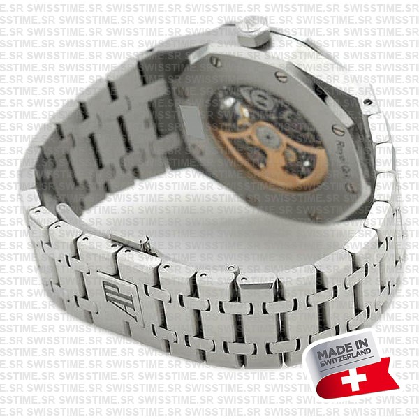 Audemars Piguet Royal Oak Skeleton Double Balance Wheel Openworked Steel 41mm Swiss Made Replica Superclone