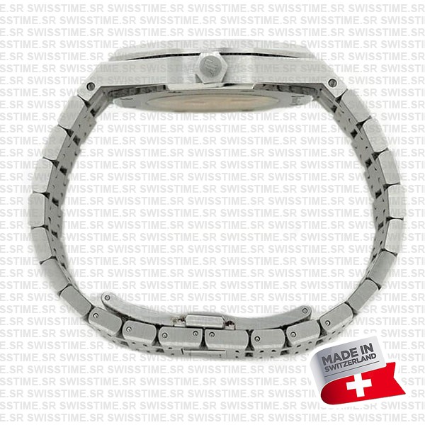 Audemars Piguet Royal Oak Skeleton Double Balance Wheel Openworked Steel 41mm Swiss Made Replica Superclone