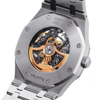 Audemars Piguet Royal Oak Skeleton Double Balance Wheel Openworked Steel 41mm Swiss Made Replica Superclone