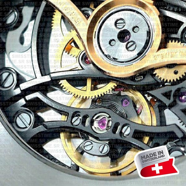 Audemars Piguet Royal Oak Skeleton Double Balance Wheel Openworked Steel 41mm Swiss Made Replica Superclone