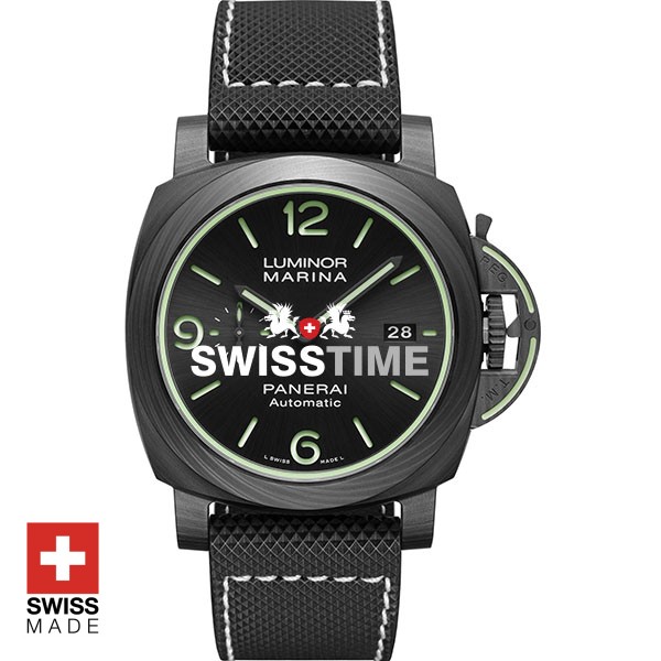 Panerai Luminor Marina Carbotech Green | Swisstime Watches