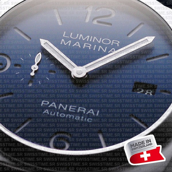 Panerai Luminor Marina Automatic Pam01313 44mm Blue Dial P.9010 Swiss Replica Super Clone Watch