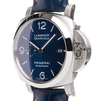 Panerai Luminor Marina Automatic Pam01313 44mm Blue Dial P.9010 Swiss Replica Super Clone Watch