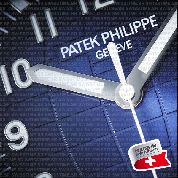 Patek Philippe Aquanaut 5168g 18k White Gold Blue Dial 42.2mm Swiss Made Replica Supeclone