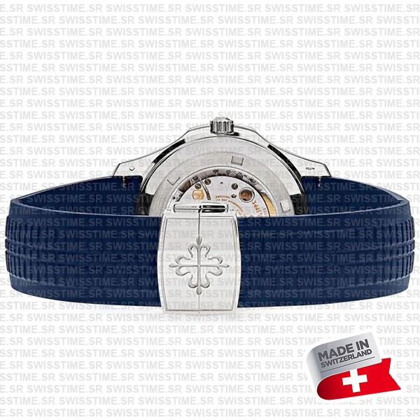 Patek Philippe Aquanaut 5168g 18k White Gold Blue Dial 42.2mm Swiss Made Replica Supeclone