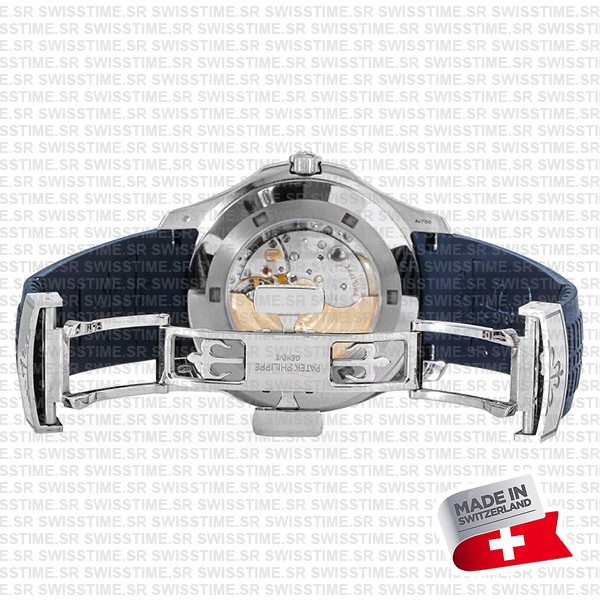 Patek Philippe Aquanaut 5168g 18k White Gold Blue Dial 42.2mm Swiss Made Replica Supeclone