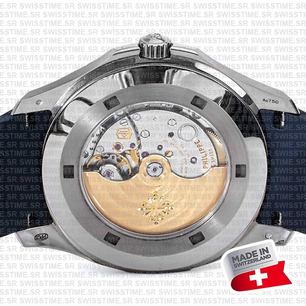 Patek Philippe Aquanaut 5168g 18k White Gold Blue Dial 42.2mm Swiss Made Replica Supeclone