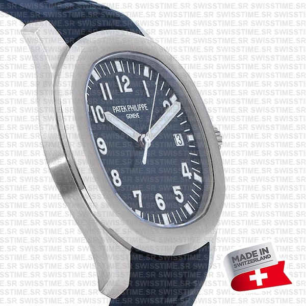 Patek Philippe Aquanaut 5168g 18k White Gold Blue Dial 42.2mm Swiss Made Replica Supeclone