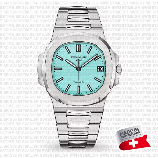 Patek Philippe 5711/1A-018 Tiffany Blue Dial  UK Replica - 1:1 best  edition replica watches store, high quality fake watches