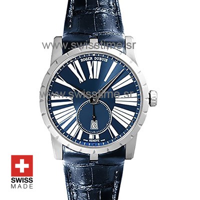 Roger Dubuis Excalibur Automatic Steel Blue Dial | Swisstime