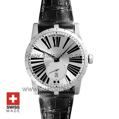 Roger Dubuis Excalibur Automatic Steel Silver Dial | Swisstime
