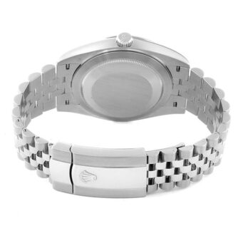 Rolex Datejust 41 Jubilee Green Dial Stick Markers 904l Steel 18k White Gold Fluted Bezel 41mm Swiss Replica Superclone
