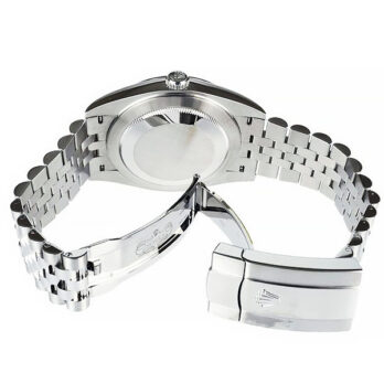 Rolex Datejust 41 Jubilee Green Dial Stick Markers 904l Steel 18k White Gold Fluted Bezel 41mm Swiss Replica Superclone