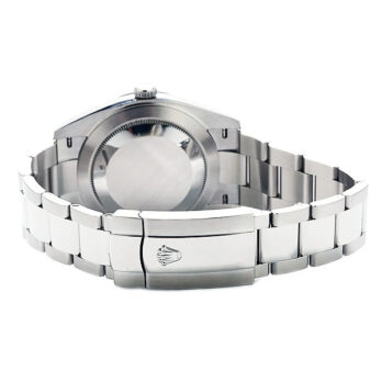 Rolex Datejust 41 Oyster 904l Steel Wimbledon Slate Grey Roman Fluted Ref.126334 Swiss Replica Superclone