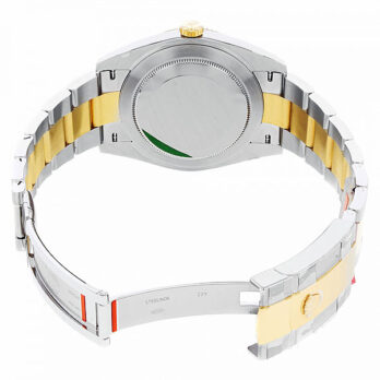 Rolex Datejust 41 Oyster 2-tone 18k Yellow Gold/904l Steel Fluted Bezel White Dial Sticks Ref.126333 Swiss Replica Superclone