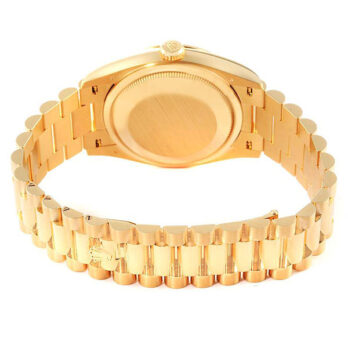 Rolex Day-date 36mm Yellow 18k Gold Stick Markers Ref.128238 Swiss Made Replica Superclone