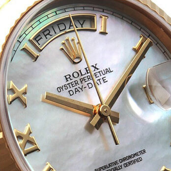 Rolex Day-date 36mm Yellow 18k Gold Stick Markers Ref.128238 Swiss Made Replica Superclone