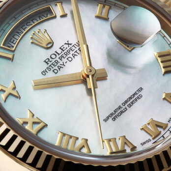 Rolex Day-date 36mm Yellow 18k Gold Stick Markers Ref.128238 Swiss Made Replica Superclone