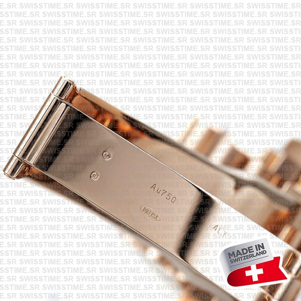 Rolex Day-date 40 18k Rose Gold Chocolate Diagonal Motif Ref.228235 Swiss Made Replica Superclone