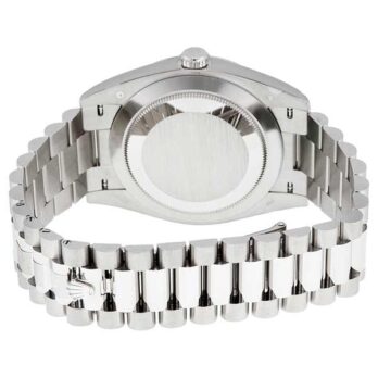 Rolex Day-date 40 White Gold Blue Roman