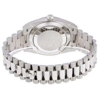 Rolex Day-date 40 White Gold Blue Roman