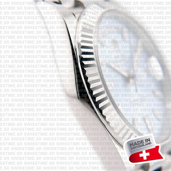 Rolex Day-date 40 Solid Platinum Ice Blue Dial Diamond Markers Fluted Bezel 40mm Ref.228236 Swiss Replica Watch