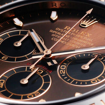 Rolex Daytona 18k Rose Gold Ceramic Bezel Chocolate Sticks Dial Rubber Band 40mm Ref.116515 Swiss Replica Superclone