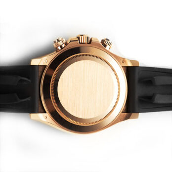 Rolex Daytona 18k Rose Gold Ceramic Bezel Chocolate Sticks Dial Rubber Band 40mm Ref.116515 Swiss Replica Superclone