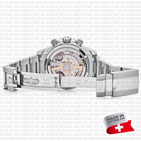 Rolex Cosmograph Daytona Le Mans 18k White Gold Panda Black Dial 40mm Ref:126529ln Cal.4132 Swiss Replica Super Clone New 2024 Model