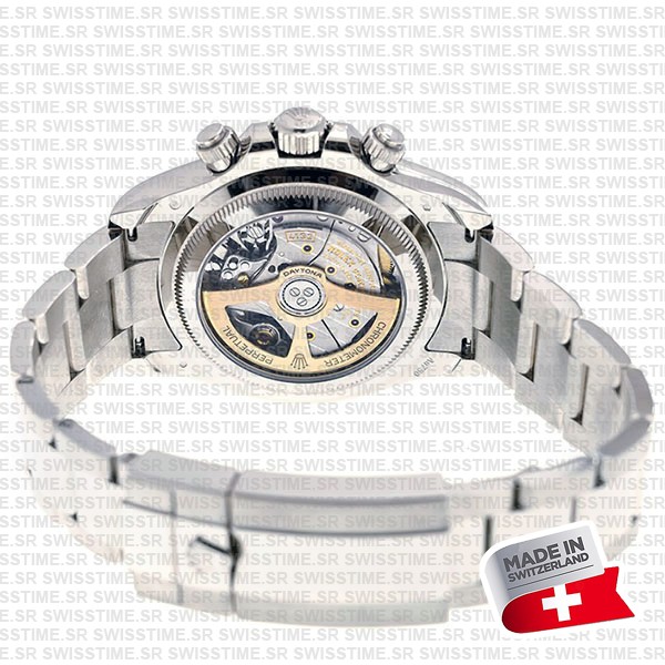 Rolex Cosmograph Daytona Le Mans 18k White Gold Panda Black Dial 40mm Ref:126529ln Cal.4132 Swiss Replica Super Clone New 2024 Model