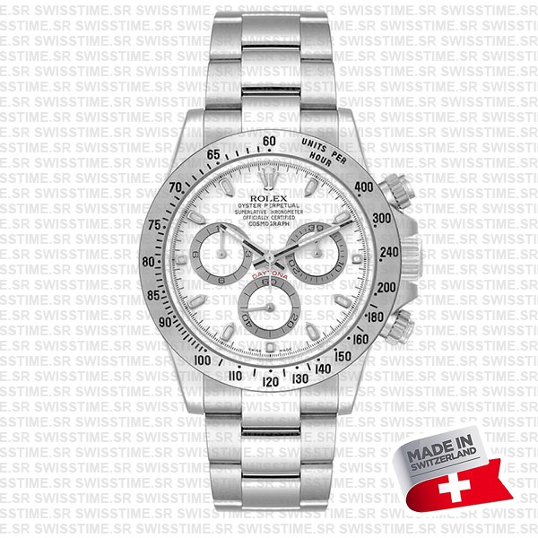 Rolex Daytona Ss White