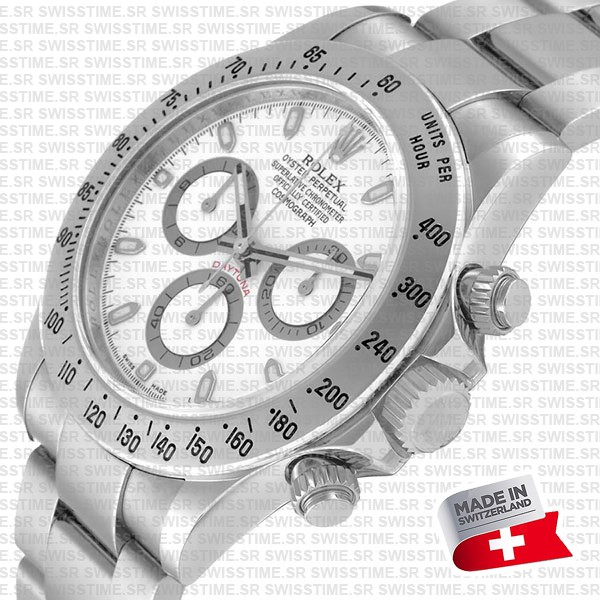 Rolex Daytona Ss White