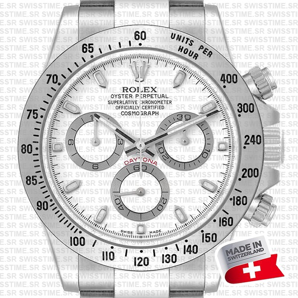 Rolex Daytona Ss White