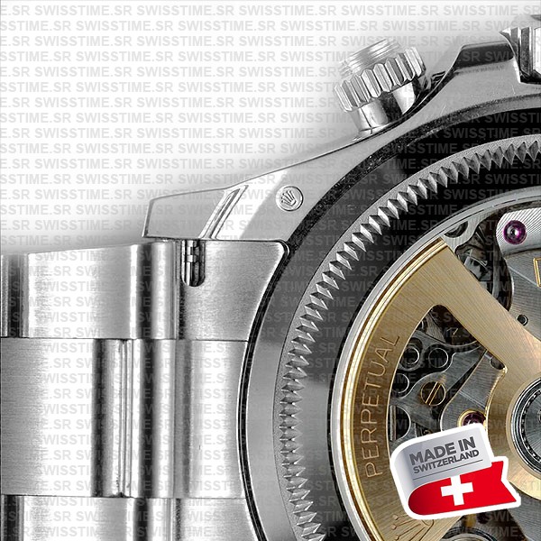 Rolex Cosmograph Daytona Platinum Ref.126506 Ice Blue Dial Stick Markers 40mm Cal.4131 Swiss Replica Super Clone New 2024 Model