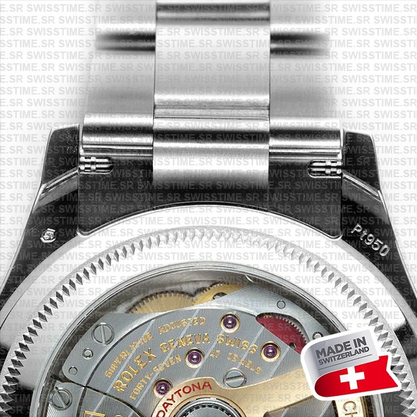 Rolex Cosmograph Daytona Platinum Ref.126506 Ice Blue Dial Stick Markers 40mm Cal.4131 Swiss Replica Super Clone New 2024 Model