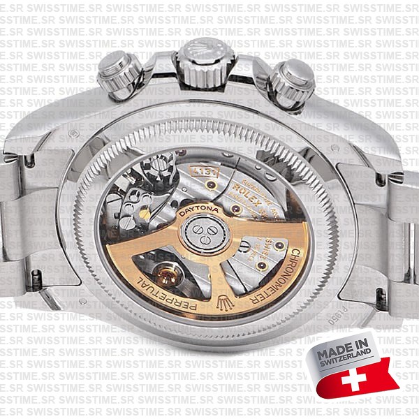 Rolex Cosmograph Daytona Platinum Ref.126506 Ice Blue Dial Stick Markers 40mm Cal.4131 Swiss Replica Super Clone New 2024 Model