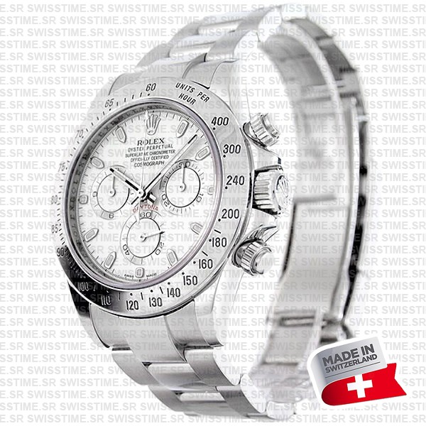Rolex Daytona Ss White